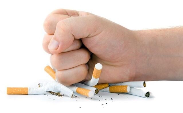 відмова від куріння для профілактики болю в шиї